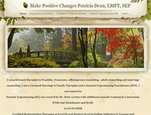 Tablet Screenshot of makepositivechanges.net